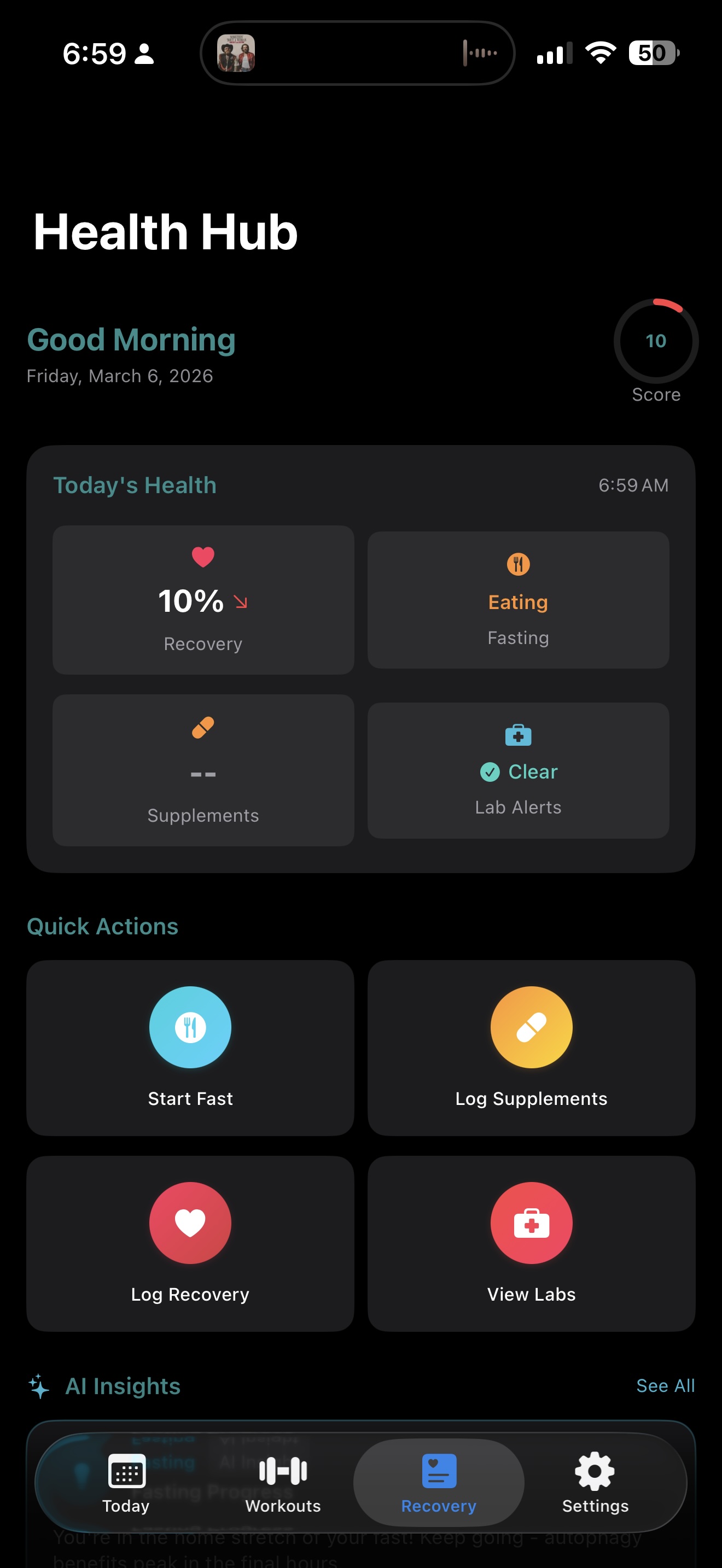 Korza Training Health Hub